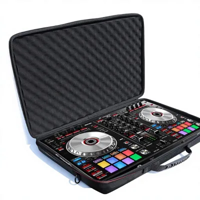 DJ Controller DDJ-SR2 Carrying Case, Pressure-Resistant Model GC-0204 with Dual Foam Padding