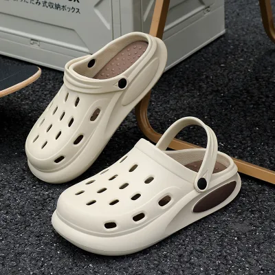 Wholesale Unisex Hole Sandals Outdoor Indoor Slippers Garden Shoes Sandals Garden Clogs Hole Shoes EVA Beach Shoes for Children