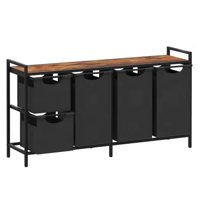 Multifunctional Large Storage Laundry Basket Household Dirty Clothes Rack and Cart for Sorting and Organizing Dirty Clothes
