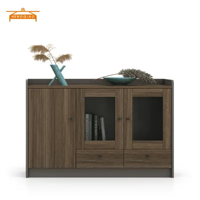 Luxury Office Cabinet Office Furniture Modular Filling Cabinet Cheap Wood Office Side Cabinet