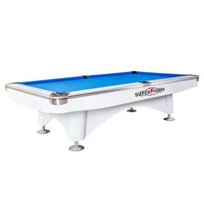 Low MOQ Factory Price Customized Luxury Professional Pool Table 8ft/9ft Solid Wood Blue Slate
