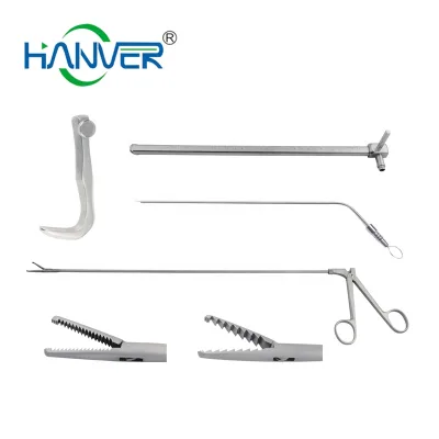 Hanver High Quality Stainless Steel ENT Esophagoscopy Set Instruments