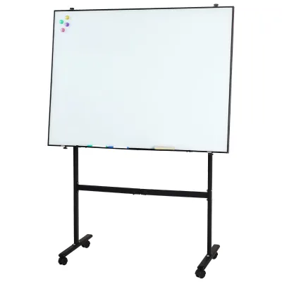 Office Teaching Whiteboard Hanging Type Magnetic Small Whiteboard Mobile Writing Board Magnetic Whiteboard with Stand