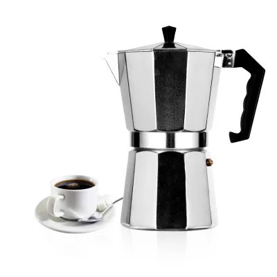 T Wholesale Low Price Ecocoffee B30 Aluminium Moka Pot 50/100/150/300/450/600ML Boil Coffee Pot