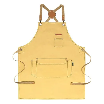 Aprons Kitchen Cross Back Barista Denim Chef Stylist Canvas Apron Studios Uniform Grill Restaurant Apron for Kid