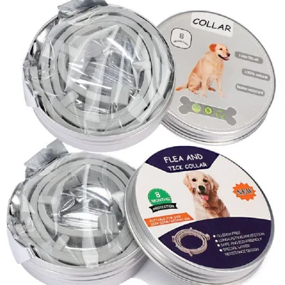 Wholesale Cheap Price 100% Effect Customizable Flea Collar Anti Flea and Tick Collar for Dog Cat with 8 Months protection