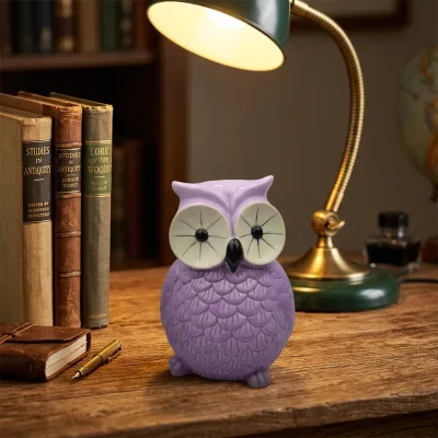 Wholesale Colorful Owl Design Ceramic Money Box