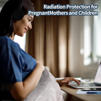 Anti-Radiation Maternity Wear Fabric Silver Coated Breathable EMF Protection Textile OEM