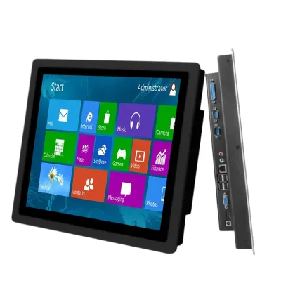 15/17/19-inch Industrial Control - All-in-one Dust-proof And Water-proof Tablet Computer Embedded Touch Query -