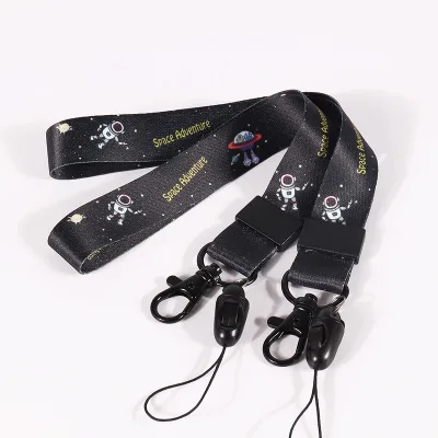 Black Accessories Mobile Phone Lanyard Short Hand Wrist Lanyard Strap String for Phone