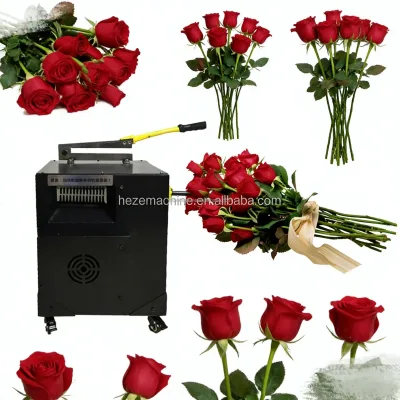 Labor Saving Rose Thorn Remover Electric Rose Leaf Stripper for Tulip Dahlia