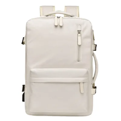 Macaron Color Expansion Backpack Students Large Capacity Lightweight Travel Backpack Multi-functional College Student Backpack