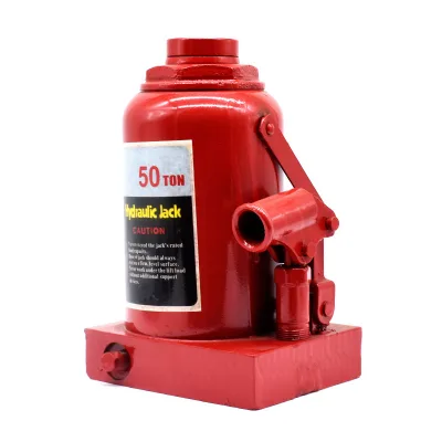 50T Hydraulic Bottle Jack Metal Hydraulic Extension Adapter Combo Set Car off Road Floor Jack Replacement Pump for Workshop Use.