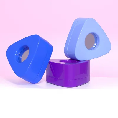 Pop Vac Storage Child Proof Vacuum 5ml Square Jar Glass Containers Childproof Concentrate Vac Glass Jar