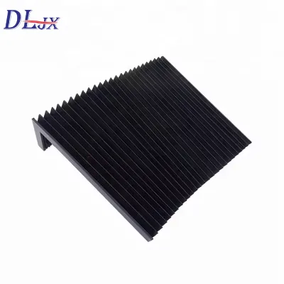 CNC Plastic Accordion Linear Guide Rail Guard Shield Bearing Core Components for Machinery Industries