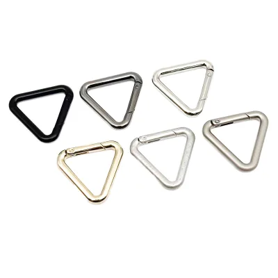 Wholesale Versatile Zinc Alloy Triangle Clasp Buckles Eco-Friendly Nickel-Free for Belts Bags Backpacks Garment Accessories
