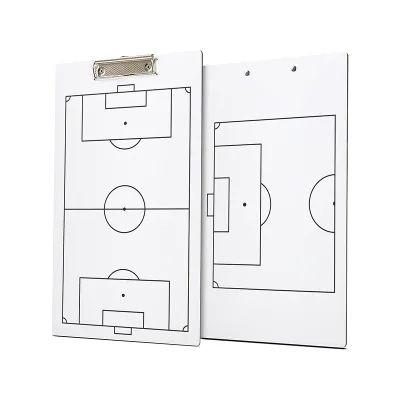Portable Durable Double-Sided Dry Erase White Board Football Soccer Sporting Goods Coaches Clipboard