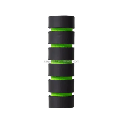 Customizable Color/Shape Durable High-Density Elasticity Rubber/NBR Foam Jump Rope Handles Anti-Slip Comfortable Gym Cutting