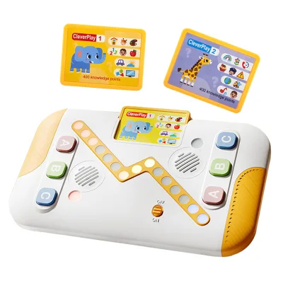 Interactive Smart Cards Learning Machine Cards Battle Toy Montessori Talking Flash Cards for Kids
