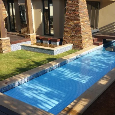 Customized (rectangular, Oval, Round Etc. ..) Shape Automated Pool Covers Solar Pool Cover