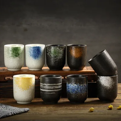 Japanese Ceramic Cup, Creative Tea Restaurant Tea Cup, New Household Cup, Japanese Food Commercial Tea Cup