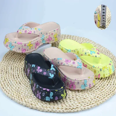 Cheap Women Nude Women Soft Heeled Slipper Sleepers Flip Flops Slippers