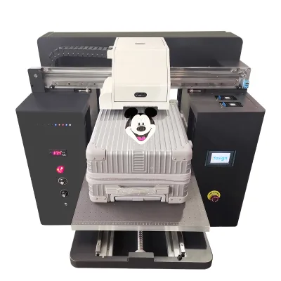 2 Heads Printing Size 40*60cm 42cm Varnish Printing A2 UV Printer with 6 Color and Good Price