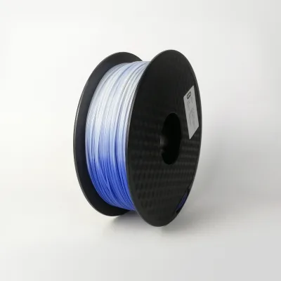 Hello3D 240C Temperature Color Changing PLA Filament 1.75mm 3D Printer Material White Blue/Red/Yellow/Purple Thermochromic