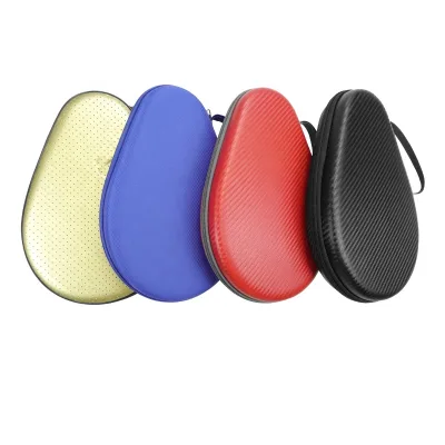 Customized Waterproof Hard Shell Ping Pong Paddle Cover EVA Table Tennis Racket Storage Case Customizable Color Size for Travel