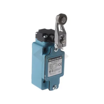 Honeywell GLAB20A1B Roller Lever Limit Switch, 2NO/2NC, IP67, DPDT, Die Cast Zinc Housing, 600V Ac Max, 6A Max