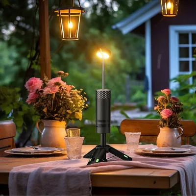Outdoor Led Warm White Retractable Multifunctional Camping Flashlight 10000mah Ultra-long Battery Life Portable