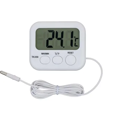 LCD Digital Display Thermometer Refrigerator Fish Tank Aquarium Electronic High Precision Thermometer With 1.5M Probe Sensor
