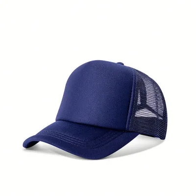 Custom 5 Panel Distressed Vintage Rip Trucker Hat With Curved 3D Embroidered Logo Mesh Fabric Summer Applicable Digital Printing
