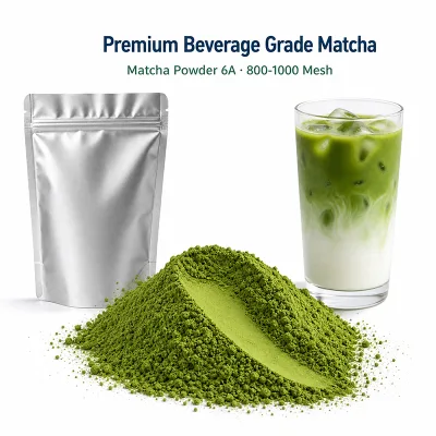 Demeter HALAL&NOP Certified EU Standard Matcha Powder 6A Premium Beverage Grade 800-1500 Mesh Matcha Latte Cafe Wholesale Supply