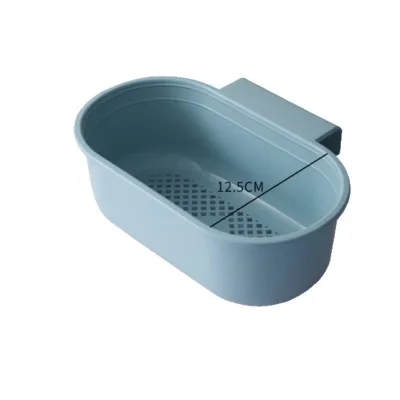 GREENSIDE Multifunctional Wall-Mounted Kitchen Sink Drain Basket Colander Rack for Food Scraps and Leftovers Household Strainer