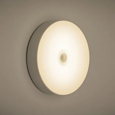Motion Sensor LED Light USB Nightlights Chargeable  for Kitchen Bedroom Stairs Hallway Cabinet Closet Wardrobe Night Lights
