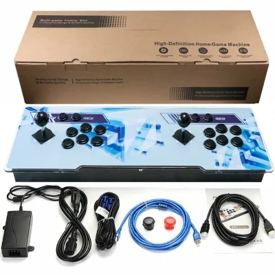 Multiplayer Customized Double Joysticks Video Game Console Arcade Box 4710 Games Classic Console