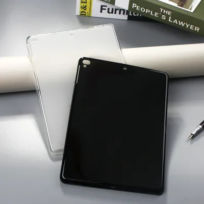 GSCASE Wholesale Price Black Solid Soft TPU Cover Cases Shockproof for iPad 2 3 4