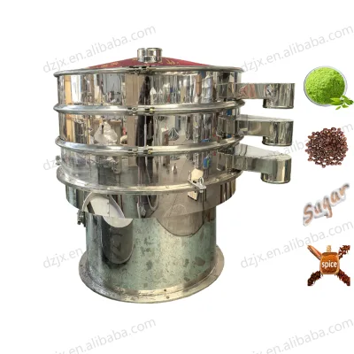 DZJX High Quality Industrial Sieve for Screening Bulk Powders Tea Detergent Powder Vibration Sieving Machine