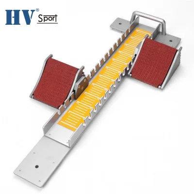Factory Direct HV Brand HV-1006 Aluminum Alloy Adjustable Starting Blocks Track and Field 6kg for Sandy or Rubber Track