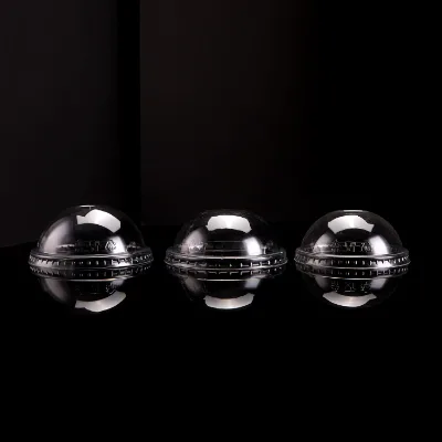 Transparent Disposable Plastic PET Dome Lid 78/90/93/95/98/107mm Clear Dome Lid