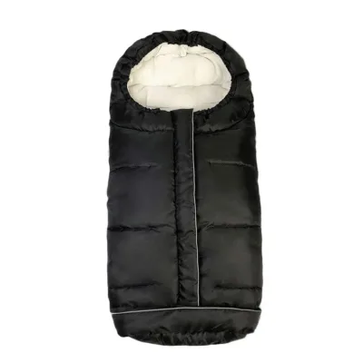 E-RIKE High Quality Hooded Windproof Feet Open Kids Swaddle Universal Stroller Thick Winter Baby Sleeping Bags for Children