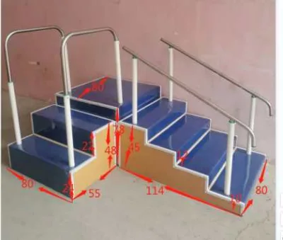 EU-HC531 Rehabilitation Training Stairs Physiotherapy Stairs