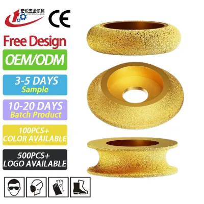 Stone Edge Grinding Wheel V-shaped Edge Trimming Tool for Granite Marble and Ceramic Tiles