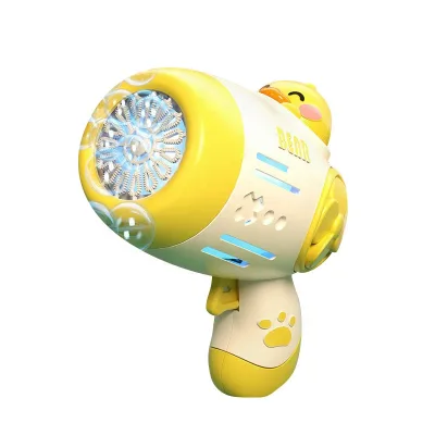 OEM Hot Selling Outdoor Automatic Bubble Machine Gun Blowing Bubble Backpack Gun 12 Holes Bubble Bazooka Machine Gun for Kids
