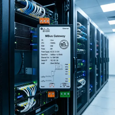 Sunfull HMI1011-MBus Data Center PUE Monitoring MBus Gateway BACnet Modbus Precision Air Con Cooling Meter Integration