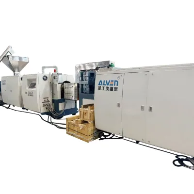 ZL150 Single Screw Counter-Rotating Parallel Twin Recycling Granulation Line PET/PP/PE/ABS Sheet/Film Pelletizing Motor Gearbox