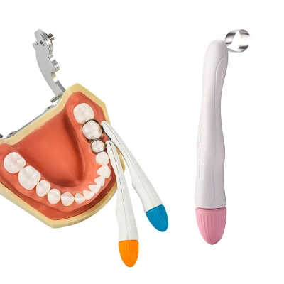 Matrix Curved Matrix Band with Handle Easyinsmile Matrix N-6 Green