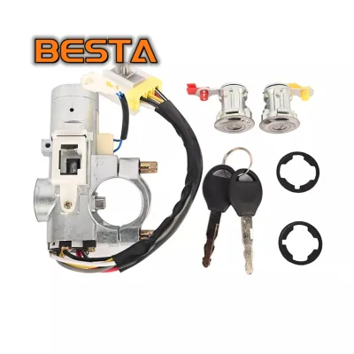 New Car Door Lock Cylinder Ignition Switch Key Kits H0600-3J125 for Nissan Altima Frontier Pathfinder Xterra H06000W000