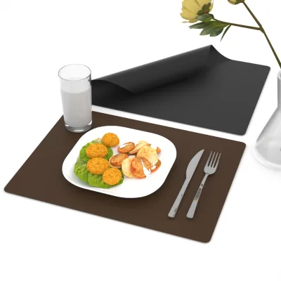 BPA Free Soft Large Silicone Placemat 11.8in*15.75in for Crafts & Home Use